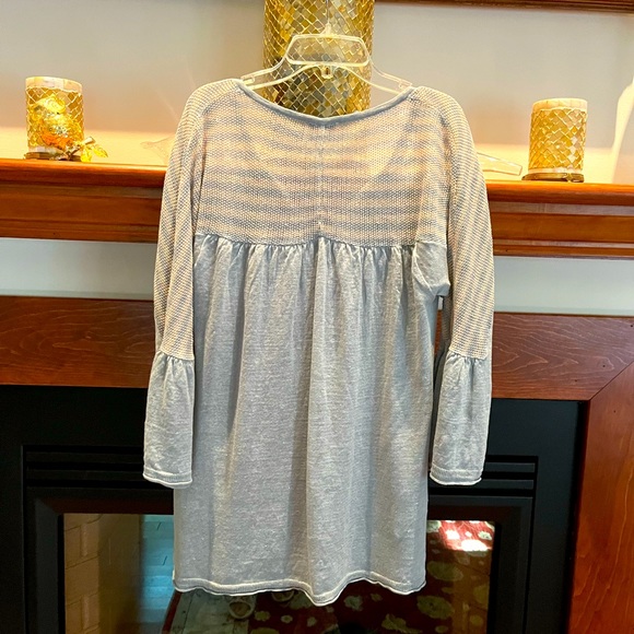 100 % Linen Tunic blouse or cover up - Picture 2 of 6